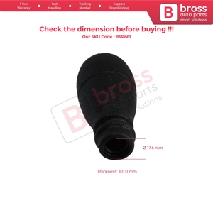 Palanca de cambios BSP661 de 5 velocidades, cromada y negra, para Berlingo Partner MK1 2403.T9 - Product Image 5
