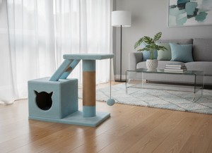 เสาข่วนแมวคุณภาพสูง Amistar Sky Shelter สำหรับแมวทุกสายพันธุ์และทุกขนาด - Product Image 4