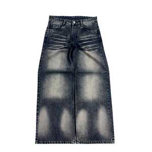 Jeans Holgados Vintage de Alta Calidad para Hombre, Venta al por Mayor, MOQ Bajo, Jeans Holgados para Hombre, Estilo Urbano, Jeans de Pierna Ancha para Hombre - Product Image 4