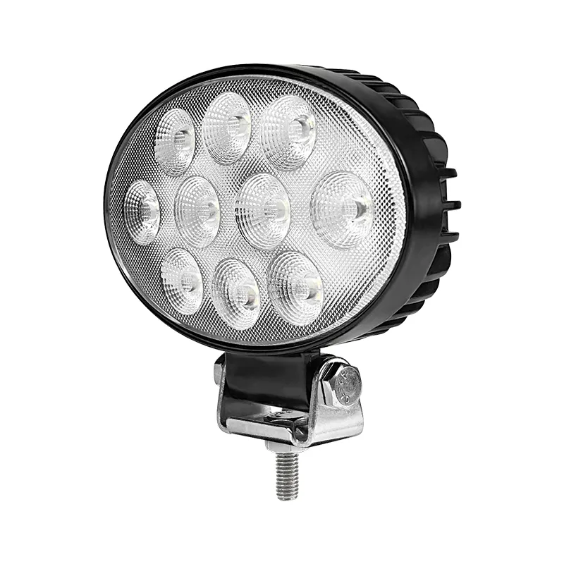 27W Oval Led For Offroad Car Truck Tractor Automotive Work Light Car