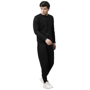 Costumes deux pièces de haute qualité avec logo personnalisé Ensemble de survêtements de couleur unie à la mode pour hommes Produit Offre Spéciale Nouveau design de survêtements pour hommes - Product Image 4