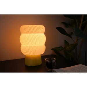 Ambiglobe โคมไฟตารางพิมพ์ลาย3D, โคมไฟหมุนฉัตรเหมาะสำหรับการจัดแสงอารมณ์และการตกแต่งบ้านอย่างมีศิลปะ - Product Image 2