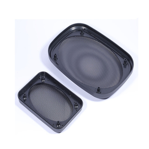 Grille de haut-parleur en métal perforé noir sur mesure pour voiture - Product Image 3