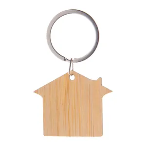 Portachiavi e Moschettone in Bambù Ecologico Boohom, Gadget Promozionali - Product Image 3