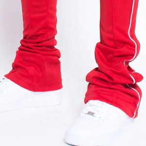 กางเกงจ็อกเกอร์ผู้ชายทรงสลิมฟิต ผ้าโพลีเอสเตอร์/คอตตอน สไตล์ลำลอง สตรีทแวร์ มีกระเป๋าข้าง ดีไซน์เรียบง่าย ทรงตรง ระบายอากาศได้ดี - Product Image 5