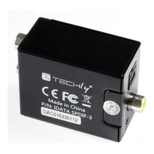 Convertidor de Audio IDATA Negro SPDIF 3 en 1, Divisor y Convertidor de Audio SPDIF a RCA - Product Image 5