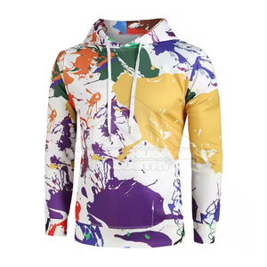 เสื้อฮู้ดดี้ซับลิเมชั่นผู้ชายขายดีอันดับต้นๆ เสื้อฮู้ดดี้ซับลิเมชั่นสั่งทำพิเศษสำหรับผู้ชาย ออกแบบโลโก้ของคุณเอง เสื้อฮู้ดดี้ผู้ชาย - Product Image 2