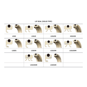 Joint de lèvre de graisse joint résistant Corée du Sud Hansung Tech joint à lèvre boîtier métallique/solide/ressort sous tension - Product Image 4