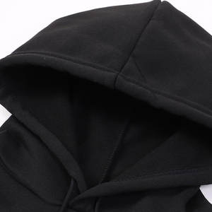 Sweat-shirts à capuche en molleton français surdimensionnés personnalisés pour hommes, fabriqués par le fabricant, à fermeture éclair intégrale, basiques, en coton mélangé - Product Image 2