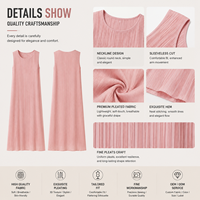 Robe plissée sur mesure, vêtements pour femmes, fabricant OEM, fournisseur de mode à marque privée pour les marques de boutiques, production en petites séries