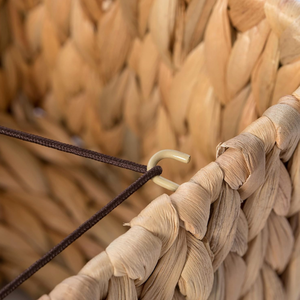 Vente chaude moderne jacinthe Rectangle bambou boîte à mouchoirs couverture élégante boîte à serviettes en bois pour affichage de table - Product Image 2