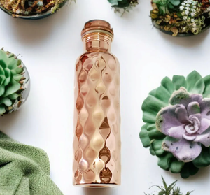 FABRICANTE INDIO NUEVA BOTELLA DE AGUA DE COBRE PURO .. VENTA AL POR MAYOR - Product Image 1