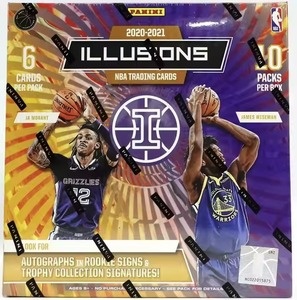 ATB Price for 2020-21 Panini Illusions Basketball Trading Cards Mega Box (60 Cards Per Box) - Product Image 1