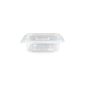 Contenedor de Alimentos de Plástico Transparente Hevdem de 250 ml, Hermético, con Tapa Plana, Desechable, para Comida para Llevar - Product Image 3