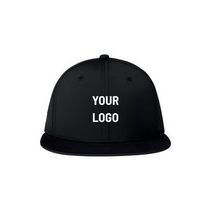 Casquette de golf légère à 6 panneaux avec logo personnalisé, visière plate, bande de couture intérieure, respirante, à fermeture snapback pour les activités sur le parcours de golf - Product Image 3