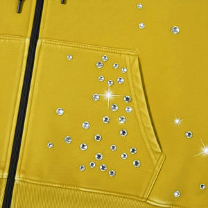 Sweat à capuche surdimensionné en coton 100% de qualité supérieure pour hommes, respirant, coupe-vent, vêtements d'hiver, logo avant personnalisable, conception solide - Product Image 6