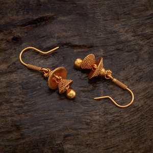 Pendientes Colgantes de Plata con Forma de Campana Étnica Religiosa 170612 con Cuarzo, Perla y Aleación de Diamantes para Boda - Product Image 2