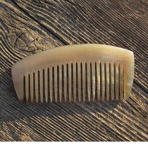 Peine para Barba de Cuerno de Buey Natural Indio, Estilo Animal Ecológico, Hecho a Mano, Listo para Enviar - Product Image 5