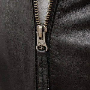 Veste en cuir décontractée d'hiver à col montant pour hommes de haute qualité, à séchage rapide, à la mode de style de rue la plus vendue - Product Image 5