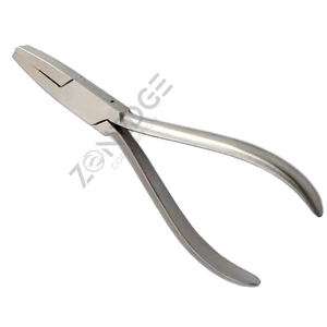 Alicates dentales de ortodoncia de acero inoxidable para arcos redondos NiTi, parada de curva en V, Material de Metal Manual, uso de laboratorio de ortodoncia - Product Image 6