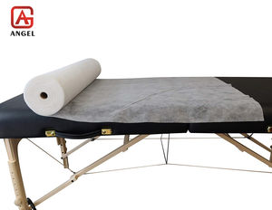 Drap de lit jetable en PP non tissé jetable imperméable à l'eau drap de lit non tissé drap de lit perforé en rouleaux rouleau de papier de table de massage - Product Image 1