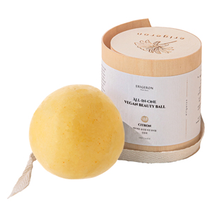 Erigeron แชมพูลูกบอลเพื่อความงามแบบวีแกนแชมพูมะนาวและไม้เบิร์ชเป็นมิตรกับสิ่งแวดล้อมและปราศจากความโหดร้าย - Product Image 1