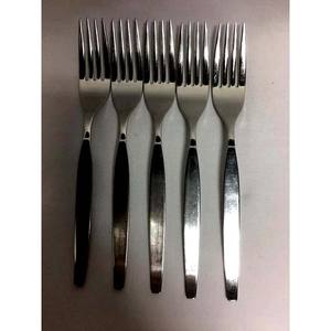 Couteau fourchette cuillère en acier inoxydable personnalisé de haute qualité Couverts en métal de luxe gris de haute qualité en vrac - Product Image 5