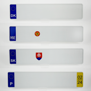 High-quality <b>Metal</b> License Plates <b>Aluminum</b> Blank Number Plates - Product Image 4