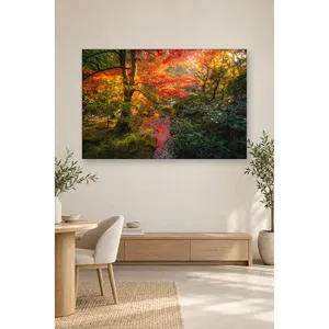 Impression sur toile Fida Red Maple Autumn Garden - Product Image 5