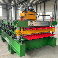 Nouvelle machine de formage de tôles de toiture et de panneaux muraux Ironstar 2026 à double pont pour la fabrication de tuiles