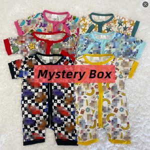 무작위 인쇄 대나무 아기 잠옷 미스터리 박스 사용자 정의 아기 대나무 장난 꾸러기 블라인드 박스 판카이 대나무 슬리퍼 - Product Image 6