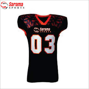 Nueva mejor camiseta de fútbol americano de sarga de aparejos juveniles, conjunto de uniformes de fútbol americano personalizado, Sarga de aparejos, - Product Image 1