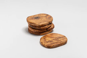 Industrial kitchen accessories High quality Wood <b>Coasters</b> <b>for</b> <b>Drinks</b> Natural Acacia Wooden <b>Coaster</b> Set of 4 <b>for</b> sale bakeware - Product Image 5