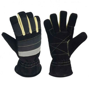 New Arrival Leather <b>Fire</b> Fighter Gloves Best Manufacturing Safety Gloves for Work Wholesale Price Hand Protection Gloves - Product Image 6