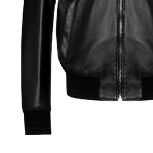 Chaqueta de Cuero de Moda Personalizada, Nueva Llegada, Chaqueta de Cuero PU de Alta Calidad para Hombre, Venta al por Mayor de Haus Industries - Product Image 6