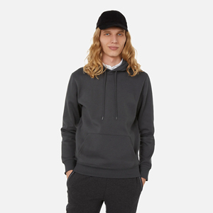 Luxe hommes 100% coton 2XL surdimensionné lourd pull à capuche 10D impression Hip Hop Streetwear solide diverses couleurs pour l'hiver - Product Image 1