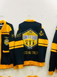 Veste personnalisée MASTER MASON, vêtements maçonniques, vestes universitaires personnalisées - Product Image 4