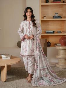 Traje Salwar Kameez Pakistaní Ligero y Transpirable con Bordado Formal para Mujer, Proveedor Directo de Fábrica - Product Image 3