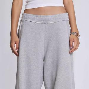 Venta al por mayor ácido lavado pantalones de chándal de los hombres de alta calidad pantalones de chándal con bolsillos logotipo personalizado pantalones de chándal para los hombres - Product Image 5