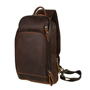 Sac à bandoulière portable personnalisé en gros, nouveau design, sac à bandoulière en cuir PU noir, sac à bandoulière tendance - Product Image 5