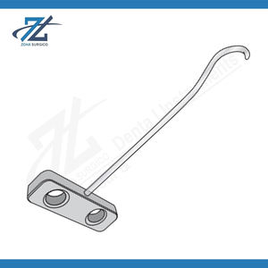 Gancho de Dislocación Manual de Alta Calidad, 253 mm de Largo, Acero Inoxidable Quirúrgico, Certificado CE, Instrumentos Reutilizables Hechos en Pakistán - Product Image 2