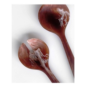 Made In India Accessories Acacia Salad Server Set Eco-Friendly Dishwasher <b>Safe</b> Salad <b>Tools</b> Home Kitchen Made in India - Product Image 2