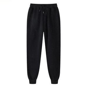 Pantalones Jogger de Felpa para Hombre al por Mayor, Personalizados, de Cintura Media, Transpirables, 100% Algodón, con Bolsillos, Diseño Apilado, Estilo Urbano - Product Image 2
