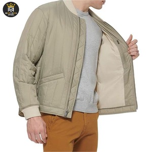 Nouvelle vente en gros Bomber personnalisé hommes printemps extérieur coupe-vent grande taille Bomber veste d'hiver - Product Image 6