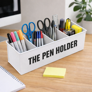 Organizador de escritorio minimalista, organizador de oficina moderno, accesorios de organización de espacio de trabajo, organizador de soluciones de almacenamiento de escritorio - Product Image 3