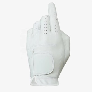 Gants de golf pour hommes en cuir véritable de haute qualité avec logo personnalisé pour le sport - Product Image 3