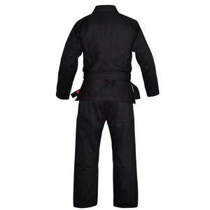 Uniforme BJJ negro de alta calidad con función elástica propio equipo de artes marciales hecho a medida buena venta con cinturón negro - Product Image 3
