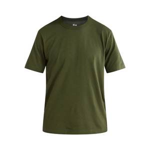 100% algodón pesado camiseta verano color sólido 230 G hombres blanco casual todo-fósforo cuello redondo otoño hombro manga corta - Product Image 2