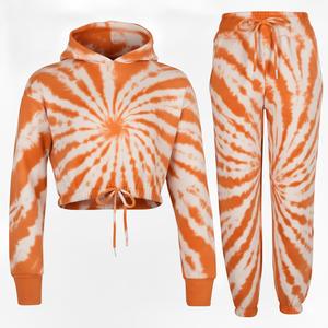 Conjunto Deportivo de Dos Piezas para Mujer, Sudadera con Capucha Extra Grande, Pantalones Jogger, Logotipo Personalizado, Traje de Felpa - Product Image 6