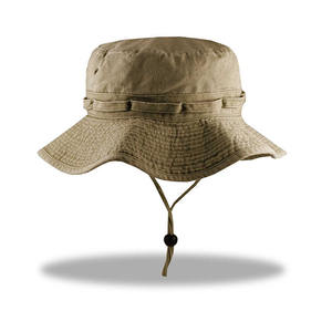 Hot Sale Color Custom Fashion <b>Mens</b> Embroidery Fishing Bucket Hat <b>Cap</b> Quick Dry Bucket Hat - Product Image 3